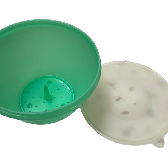 Tupperware Crisp It Lettuce Crisper Spike Cabbage Keeper Domed Lid 679 680 681 - Picture 6 of 13